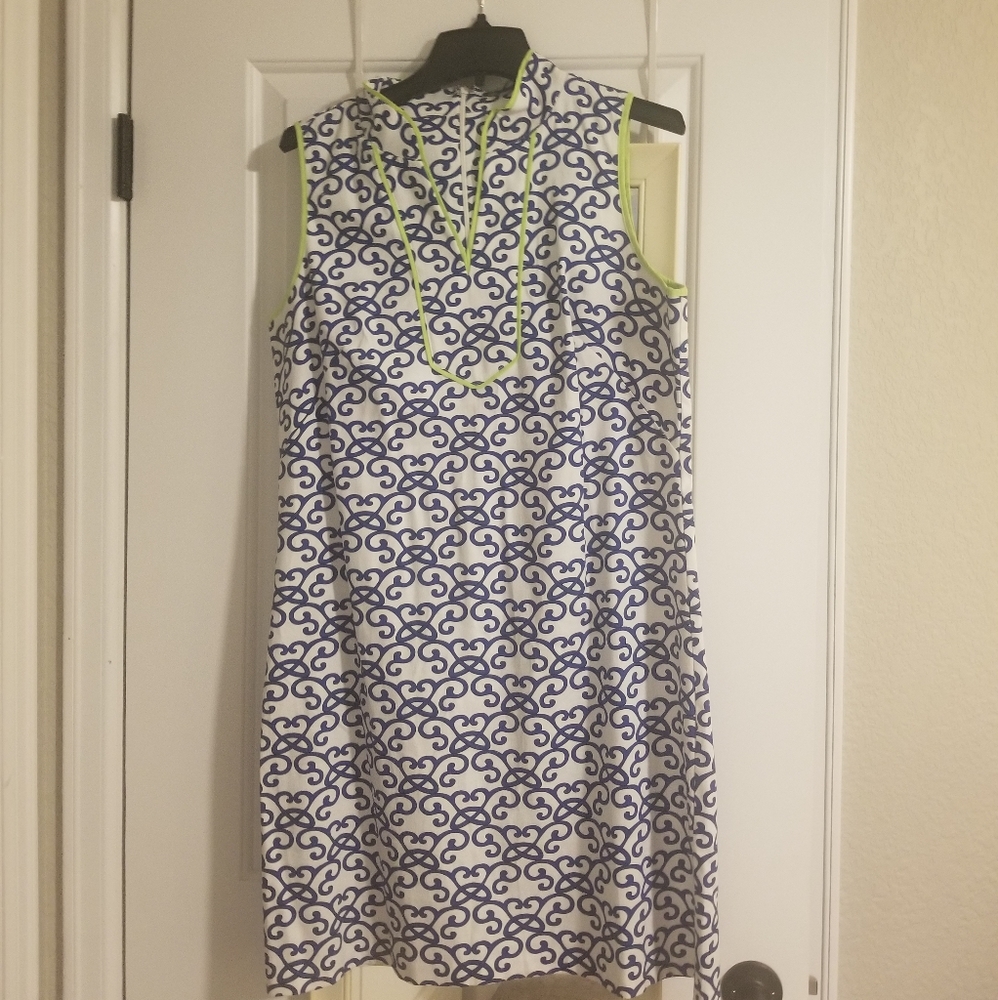 Vince Camuto mandarin collar dress